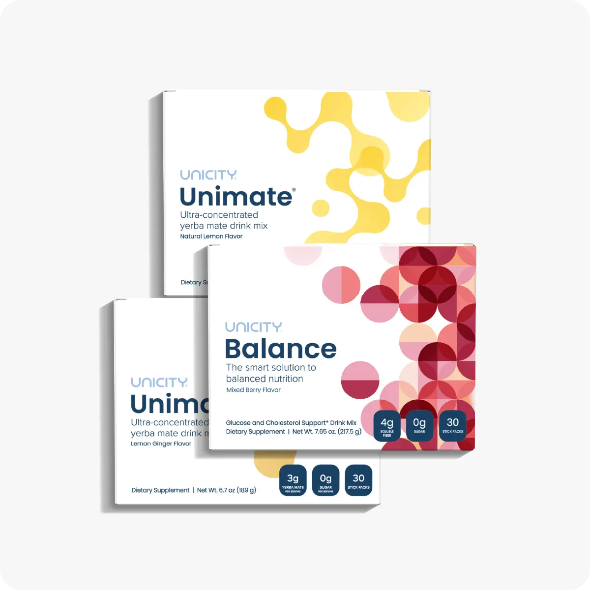 The Feel Great System — a 30-day supply of Unimate and Balance